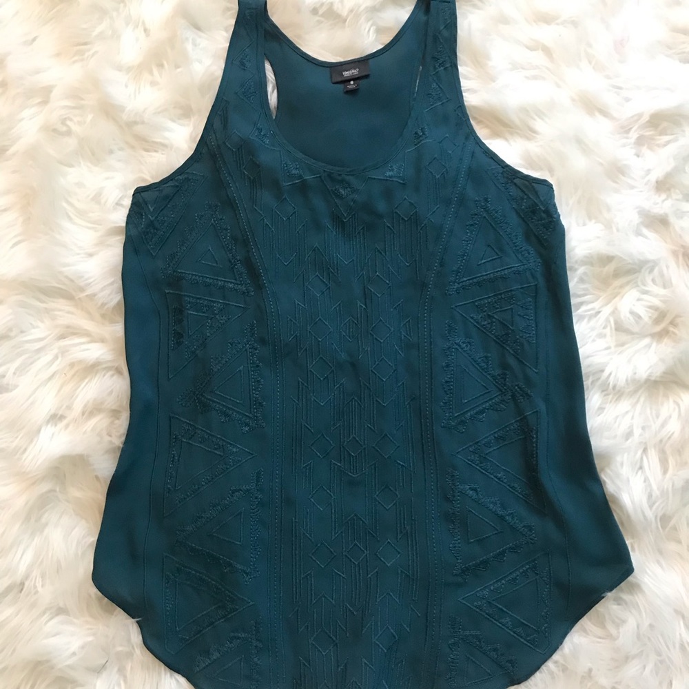 Dark green blouse